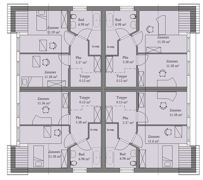 PrI 9325 Rodgau REH DG Reiheneckhaus Rodgau