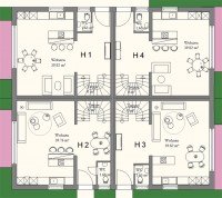 Bild (62778fffe2e1e2f887aa5d5f506c4abf): Rodgau! Top moderne KfW 40 NH -REH1- in Planung mit Terrasse und Tiefgarage - provisionsfrei!