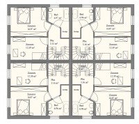 Bild (797cbc3b10be6ecc8c32224c7d6ffed5): Rodgau! Top moderne KfW 40 NH -REH1- in Planung mit Terrasse und Tiefgarage - provisionsfrei!