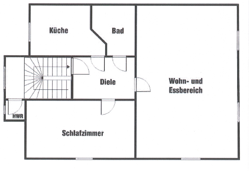 PrI 9185 Grundriss Etagenwohnung Neu-Isenburg